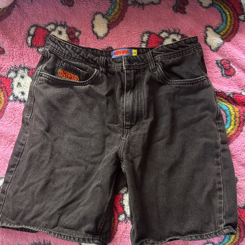 ONWARD Black Denim Shorts